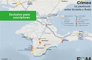 El mapa de Crimea, una península en disputa - Mapas de El Orden Mundial ...