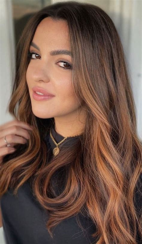 Best Autumn Hair Colours Styles For Mahogany With A Touch Of Warm Brown Hair
