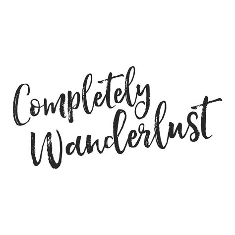 Completely Wanderlust