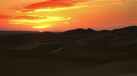 Sahara Desert At Sunrise Zoom Out By Kokhanchikov Videohive