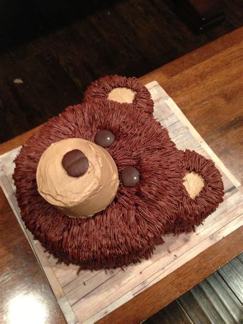 Easy Bear Cake Kindergeburtstagskuchen Kuchen Kindergeburtstag