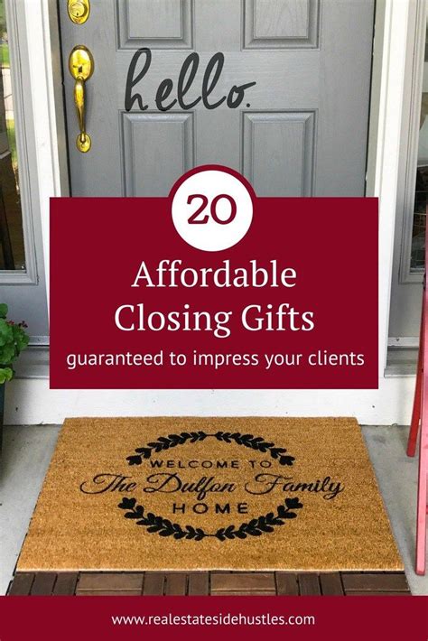 Affordable Closing Gifts Guaranteed To Impress Your Clientsreal