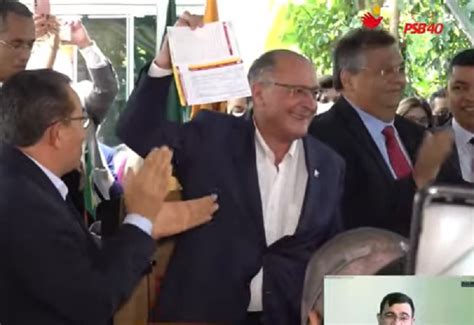 Alckmin filia se ao PSB em movimento que pode torná lo vice de Lula