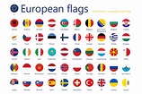 European countries flags 50% OFF | Photoshop Graphics ~ Creative Market