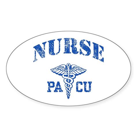 Pacu Nurse Sticker Oval By Snapetees