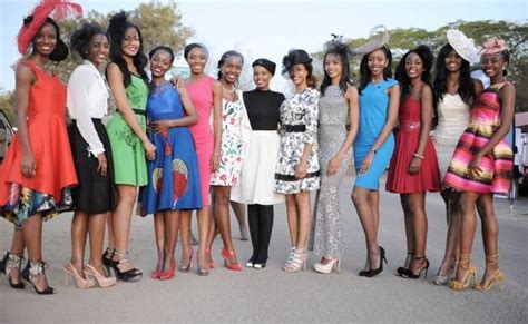 Miss Botswana Top 12 Finalists Turn Up At A High Tea Session Botswana Youth Magazine