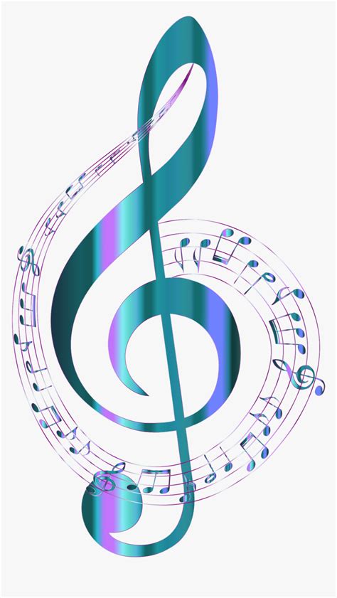 Music Clip Art Clear Background Colorful Transparent Background