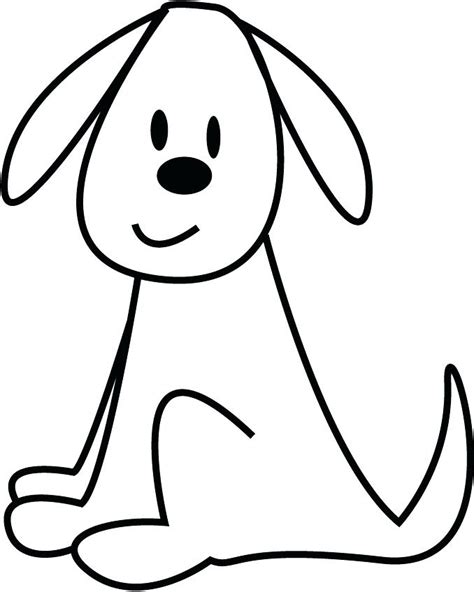 Dog Face Coloring Page At Free Printable Colorings