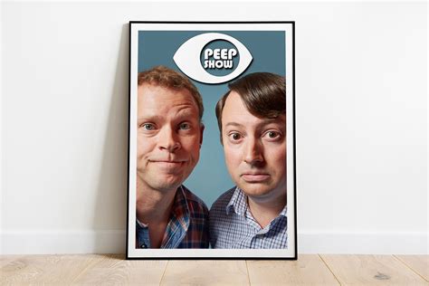 Peep Show Movie Poster Classic 00s Vintage Wall Art Etsy