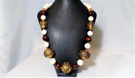chunky-boho-necklace-retro-bead-necklace-indian-necklace-etsy-beaded-necklace,-boho-necklace