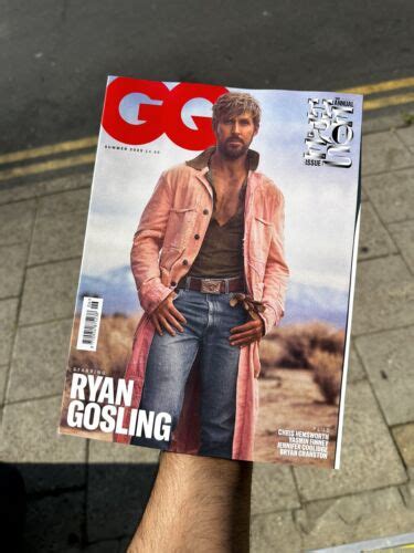 Gq Magazine Summer 2023 Annual Heroes Issue Ryan Gosling Cover