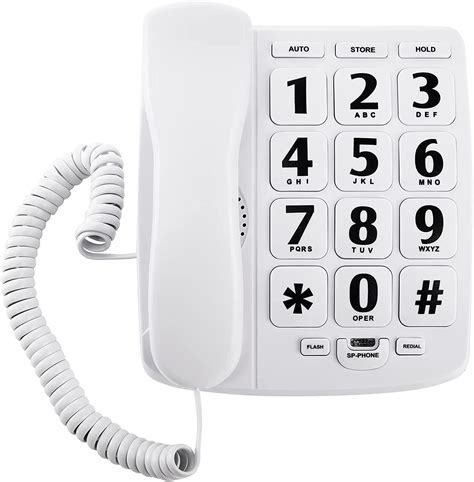 Buy Suwimut Big Button Landline Phone For Seniors Amplified Corded