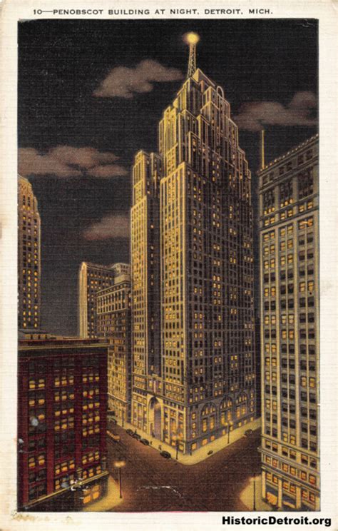 Penobscot Building Postcards — Historic Detroit