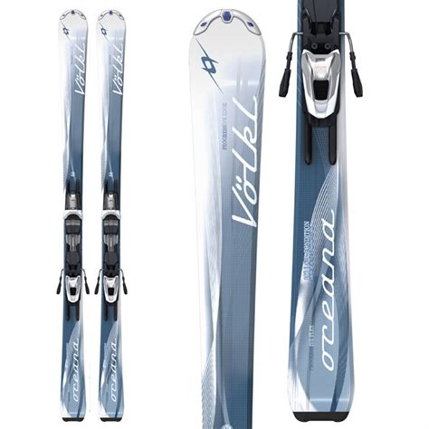 Volkl Attiva Oceana Skis Motion Lt 100 Bindings Womens 2011 Evo Outlet