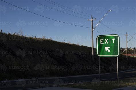 Exit Highway Road Signs