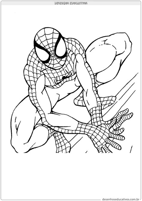 Desenhos Do Homem Aranha Desenhos Educativos