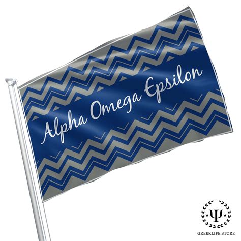 Alpha Omega Epsilon Flags And Bannersalpha Omega Epsilon 6 2x3 Feet