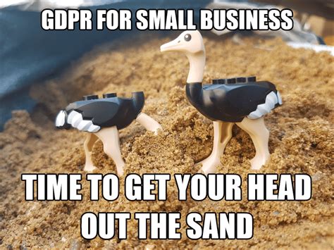 Gdpr Get Your Head Out The Sand Part 2 For Sole Traders And Micro