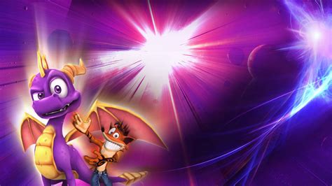 Crash And Spyro Hd By Wizardum On Deviantart