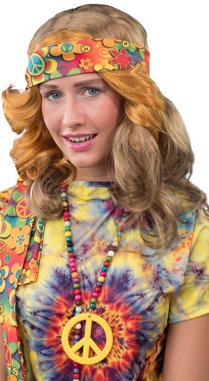Ladies 1960s Hippy Headband And Necklace Kit 60s Fashion Hippie Hippie