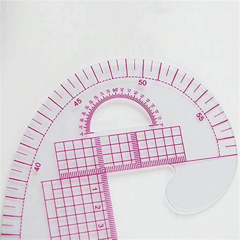 Sewing Tools Soft Plastic Comma Shaped Curve Ruler Styling Design Ruler