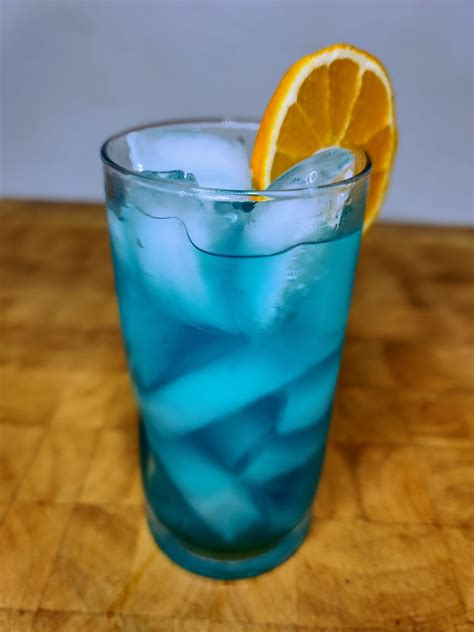 Blue Long Island Iced Tea AKA Blue Motorcycle | Occasional Cocktails