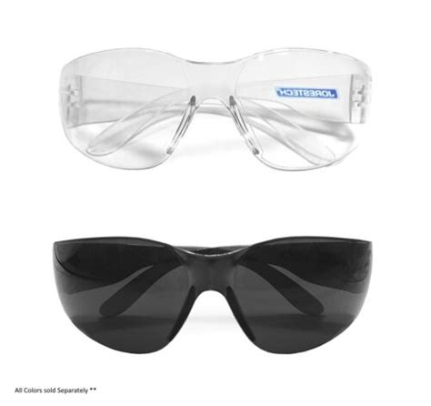 12 144 pair jorestech clear smoke uv lens lot safety glasses bulk new ebay