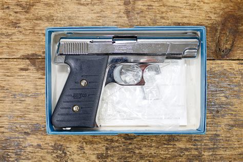 Bryco Model 48 380 Acp Police Trade In Pistol With Original Box