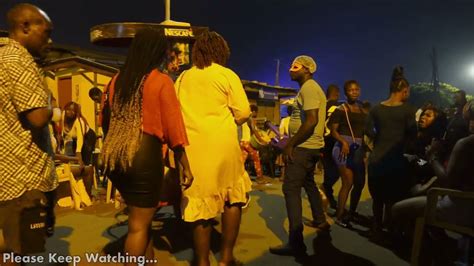 4k Nightlife Africa Busy Streets Ghana Accra Jamestown 3 Youtube