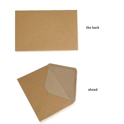 Pack Of 50 C6 Ribbed Kraft Envelopes Fleck Envelopes 114mm X 162mm By