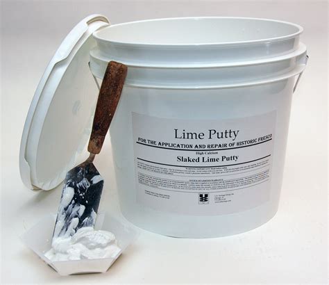 Aged Slaked Lime Putty Us Heritage Group