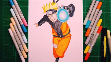 How To Draw Naruto Holding Rasengan Douroubi