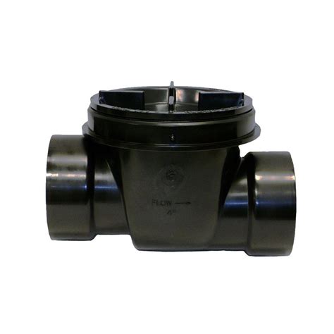 4 In Abs Backwater Valve 475 The Home Depot