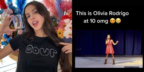 This Throwback Tiktok Of A 10 Year Old Olivia Rodrigo Belting A Jessie
