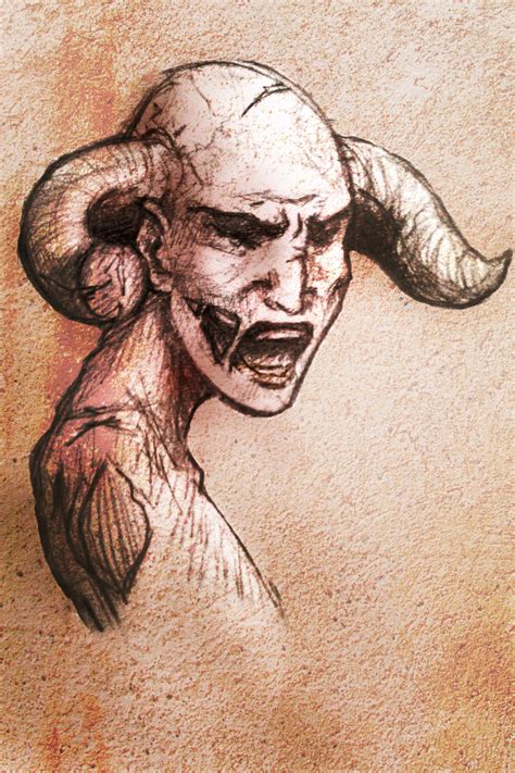 Demon Zombie Sketch By Maddcap On Deviantart