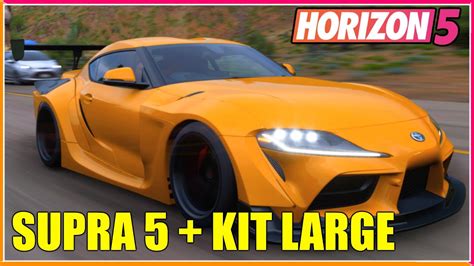 Forza Horizon 5 Toyota Supra Mk5 Custom And Gameplay Youtube