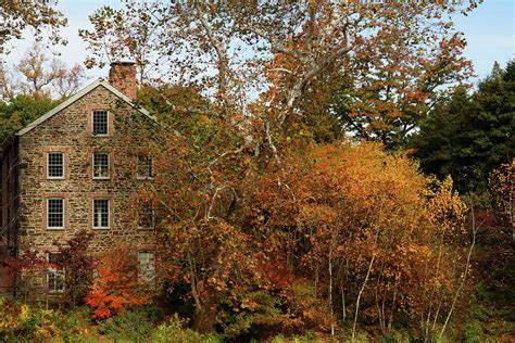 Old Mill In Autumn Photograph By Cate Franklyn Fine Art America