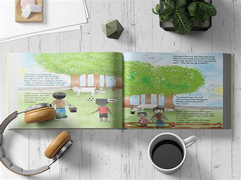 Download This Free Landscape Book Mockup In Psd Designhooks