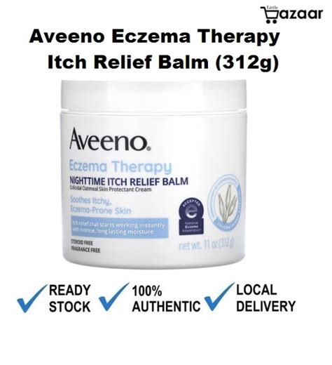Aveeno Eczema Therapy Itch Relief Balm 312g Lazada