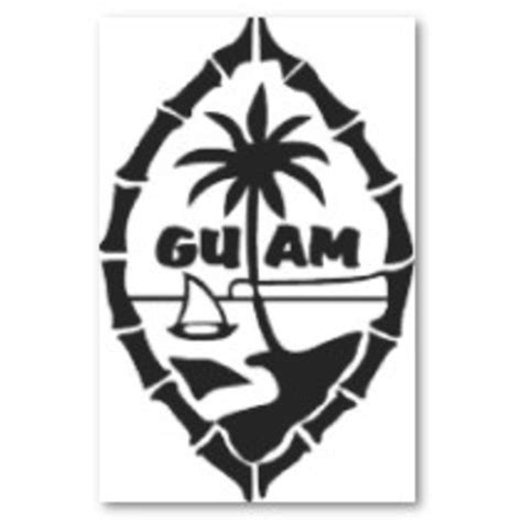 Guam Seal Bamboo Poster P Td H Free Images At Vector Clip