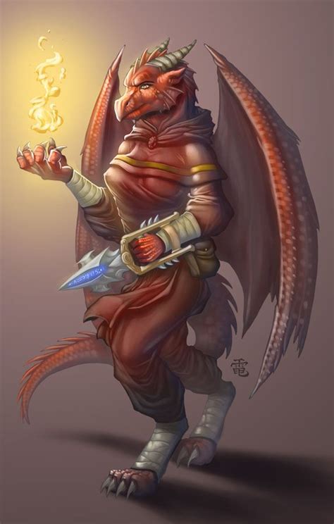 Dragonkin Dragonborn Female Dragonborn Dnd Dragonborn Fantasy Creatures