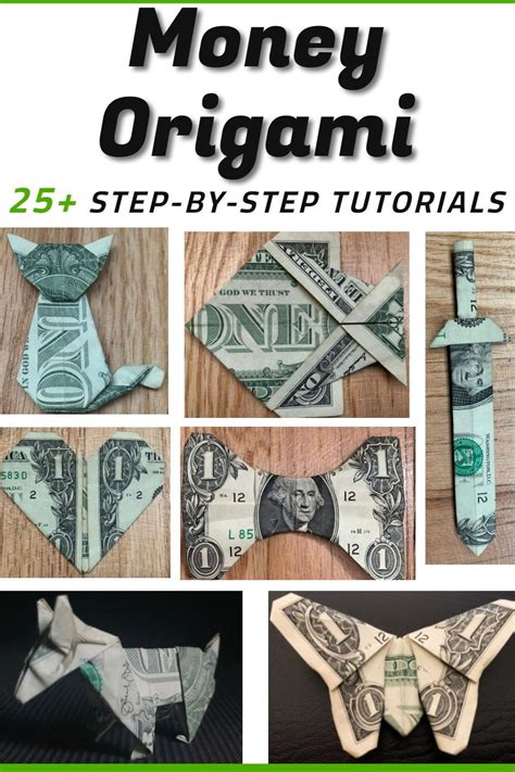 Money Origami Dollar Bill Origami Origami Tutorials Origami With