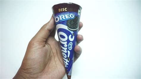 Oreo ice cream cones 4x110ml. Oreo Cornetto Ice Cream Cone with Oreo Disc - YouTube