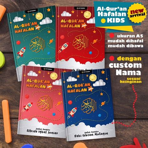 Al Quran Hafalan Anak Attaqwa Terjemahan Perkata Gratis Custom Nama A5