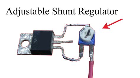 How To Make Adjustable Shunt Regulator Electronic Project Using Tl431