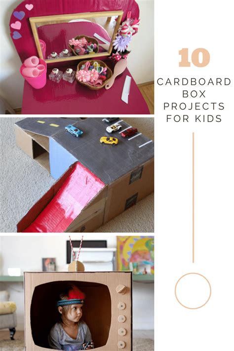 10 Fun Cardboard Box Projects For Kids