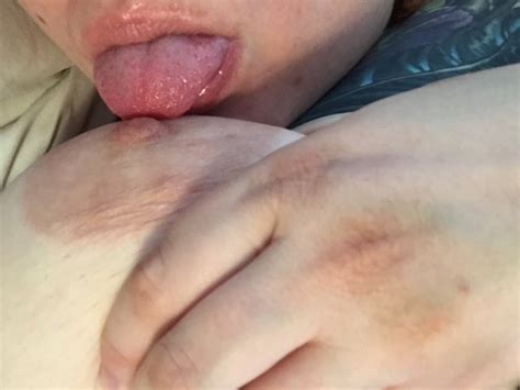 Amateur Licking Her Own Nipple Porn Videos Newest Licking Own Breast