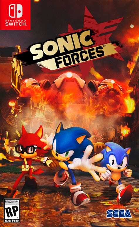 Sonic Forces Nintendo Switch Cover By Nathanlaurindo On Deviantart