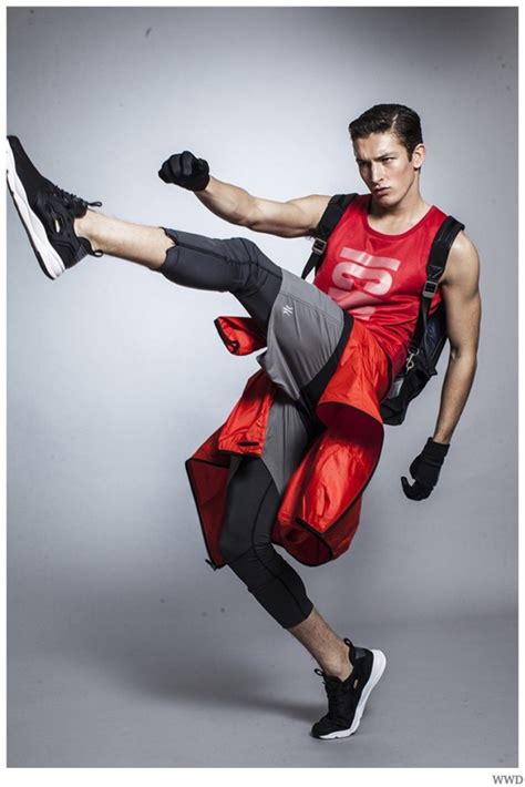 Jullien Herrera And Oli Lacey Get Active In Sporty Styles For Wwd The
