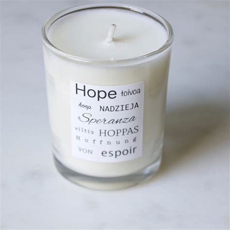 Hope Unite Candle Fragrance Gold Design Home Of La Juniper T
